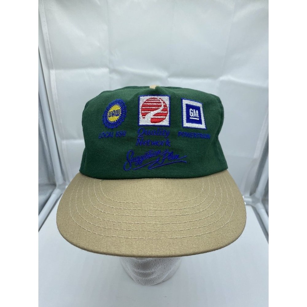 General Motors GM Powertrain UAW Quality Network Plan Hat Cap Local 659 Snapback